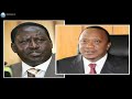 News: The Uhuru - Raila rivalry