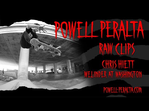 Powell-Peralta 'Raw Clips' - Christopher Hiett skates a Classic Welinder Skateboard