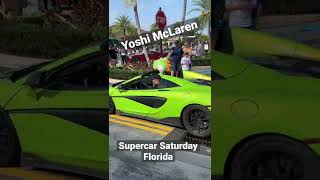 Yoshi McLaren #supercarsaturdayflorida