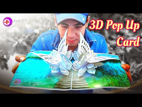 Cách làm thiệp 3D chúc mừng sinh nhật đẹp