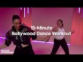 15-Minute Bollywood Dance Workout With Kavita Rao | POPSUGAR FITNESS