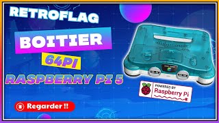 New 64 Pi Case N64 Mini De Retroflag Unboxing Et Montage