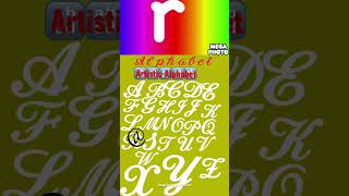 Artistic Alphabet