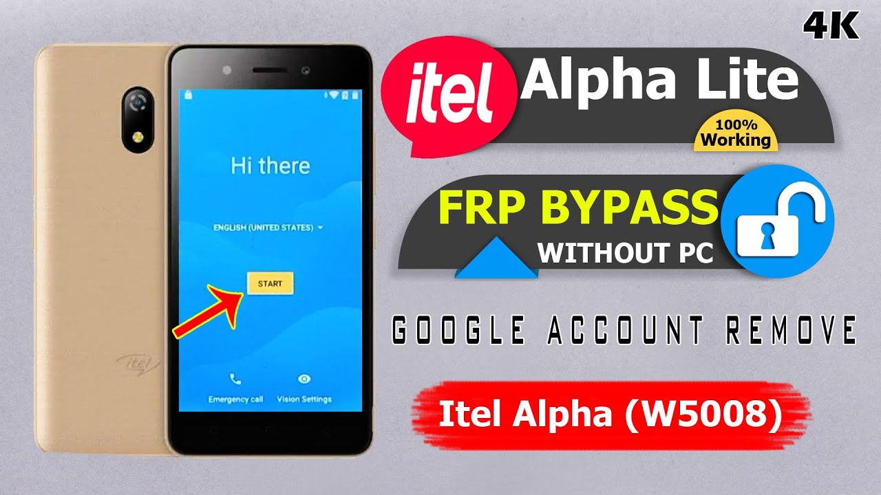 How to Itel Alpha Lite (W5008) FRP Bypass | Rm Solution How to Itel Alpha Lite (W5008) FRP Bypass | Rm Solution