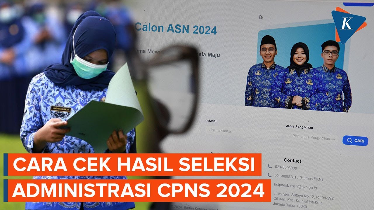 How to check the results of the 2024 CPNS administrative selection, you can How to check the results of the 2024 CPNS administrative selection, you can