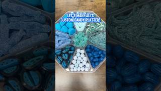 Lets Make Alis Very Blue Custom Candy Platter
