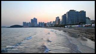 Clip - Haeundae Beach April 2011 海雲臺