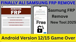 Best Method Samsung Frp Unlock 2025 All Samsung Frp Byp 2025 Android 13-14 Latest Security