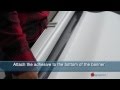 How to install a banner into a Retractable Banner Stand