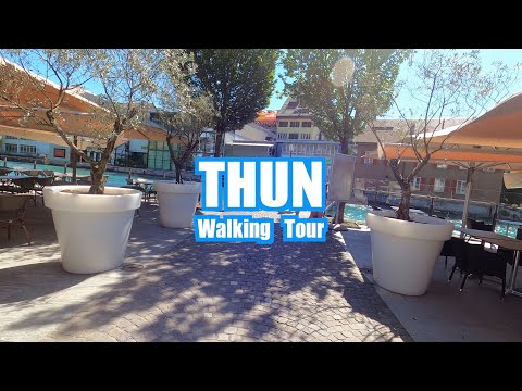 Thun 2020 Switzerland 🇨🇭 Walking Tour in 4K