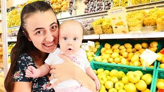 Anne Vlog. Sevcan Derin Için Markete Gidiyor Bebek Bakma Videosu