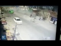CCTV Truck slams into residential building in NW 480P