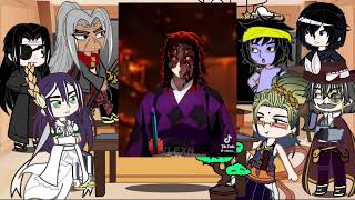 Record Of Ragnarok Gods React To Kokushibo As Challenger Giyuu Demon Slayer Gacha Life