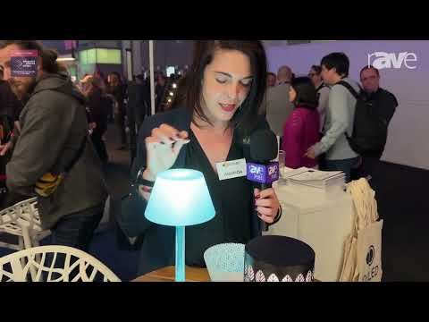 ISE 2025: INNLED Presents EVE, a Customizable Wireless Table Lamp for Events and Interiors