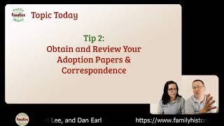 LIVE: How to start researching when you're adopted - Family History Fanatics
