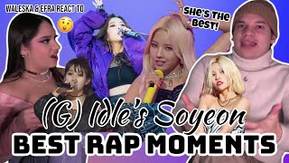 Kpops Best Female Rapper Waleska & Efra Reactreview G Idles Soyeon