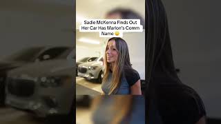 Sadie Mckenna Finds Out Her Car Has Marlons Comm Name..