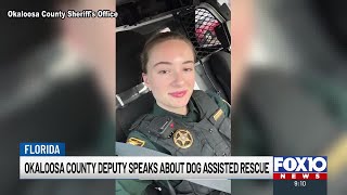He Practically Dragged Me To Her Deputy Credits Dog For Helping Rescue Missing Destin Woman