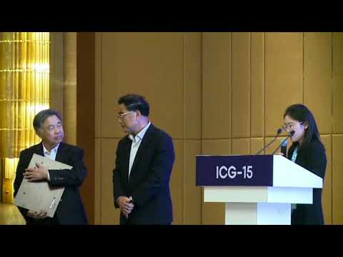 ICG GigaScience Prize Presentation to Prof Zhang Yongzhen