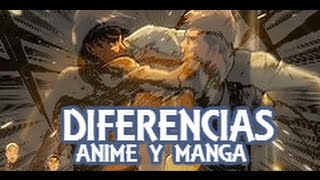 Shingeki no kyojin: 7 Diferencias entre el MANGA y el ANIME.