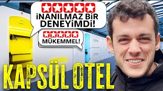 DÜNYANIN EN YÜKSEK PUANLI KAPSÜL OTELİ!