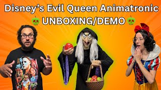 Unboxing Disneys Evil Queen Animatronic
