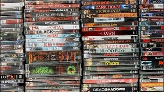 150 Out Of Print Horror Movie Dvd Unboxing