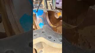 Pump in an Australian Iron ore mine after years of service
