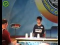 الطفل الياباني صاحب اسرع يدين في العالم يدخ