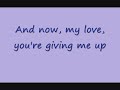 Madina Lake- One Last Kiss Lyrics (the good version.)