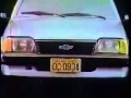 Chevrolet Monza: Comercial Antigo anos 80 (Brasil)