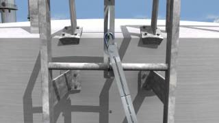 Logan 2 life line system for Canasafe
