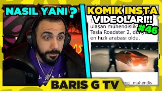 Barış G Nasil Yani̇? - Komi̇k İnsta Vi̇deolari İzli̇yor Gülmeme Challange