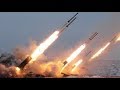 Russian Military Artillery and Military Helicopters in live fire exercise