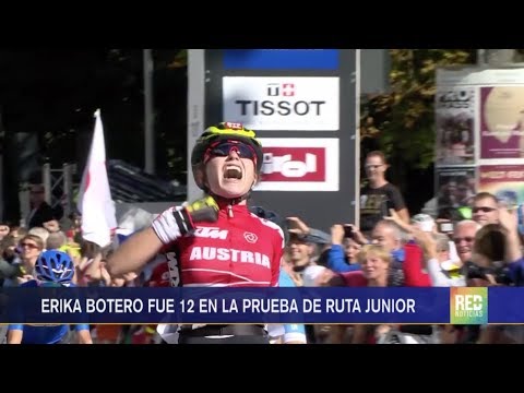 RED+ | Erika Botero fue 12 en la prueba de ruta junior