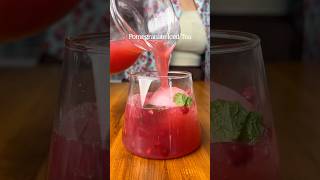 Pomegranate Iced Tea
