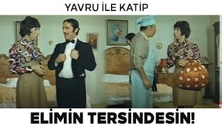 Yavru İle Katip Türk Filmi Aşçı, Yavruya Sulanıyor