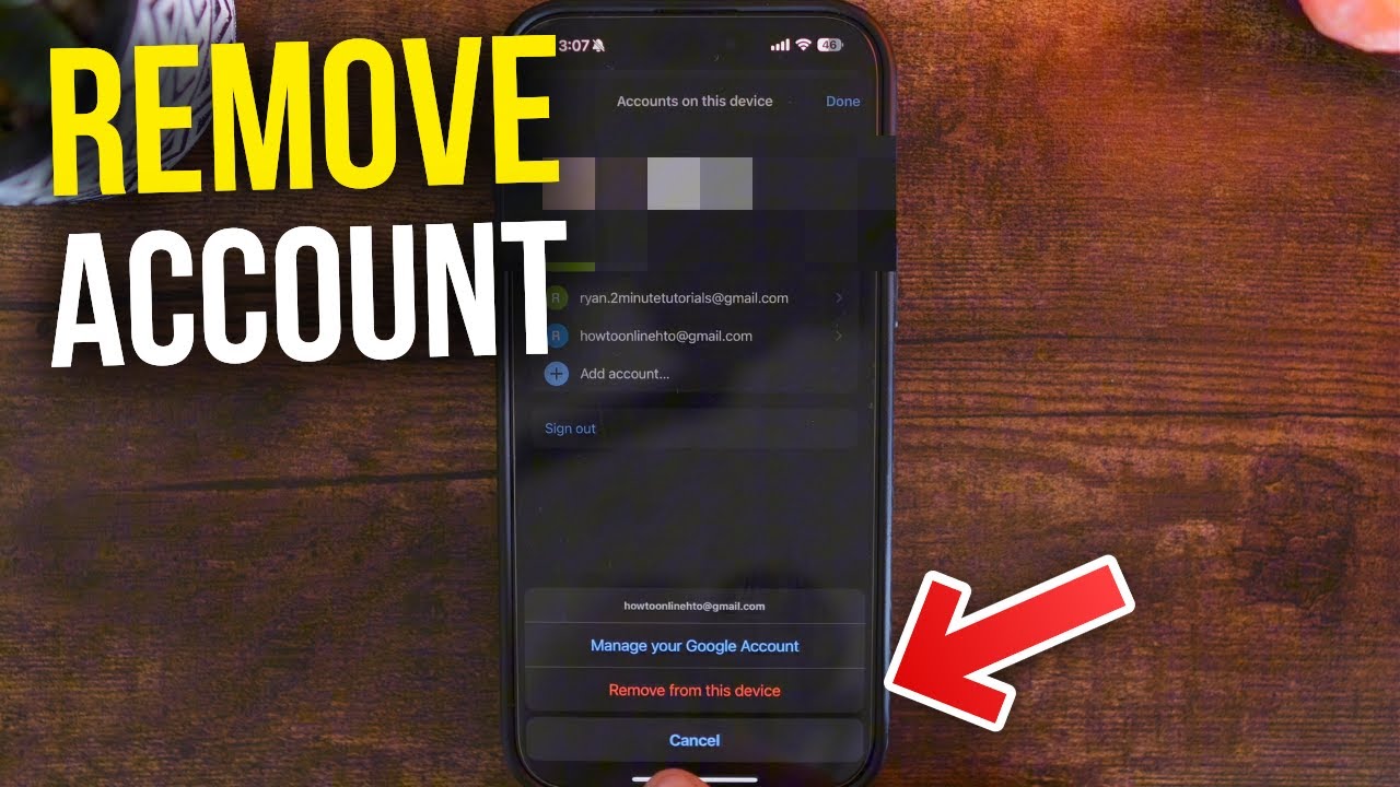 How to Remove Google Account From iPhone? How to Remove Google Account From iPhone?