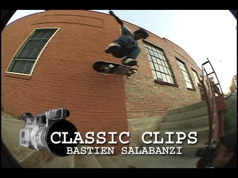 Skateboarding Classic Clips #1 - Bastien Salabanzi