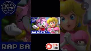 I Tried Rapping To Princess Peach Vs Amy Rose By Video Game Rap Battles