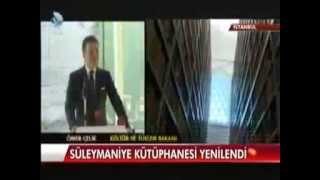 Süleymani̇ye Kütüphanesi̇ni̇n Deposu Baştan Aşaği Yeni̇lendi̇