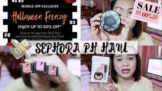 SEPHORA PH 60% OFF Halloween Frenzy SALE HAUL I PHILIPPINES