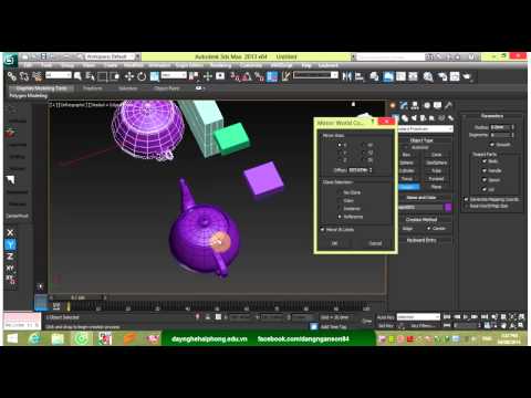 Học 3Ds Max Cơ bản và Nâng cao - Bài 1 Bắt đầu