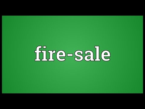 Header of fire-sale