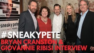 Bryan Cranston & Giovanni Ribisi Interviewed at Amazon's "Sneaky Pete" TCA17 Press Day #SneakyPete