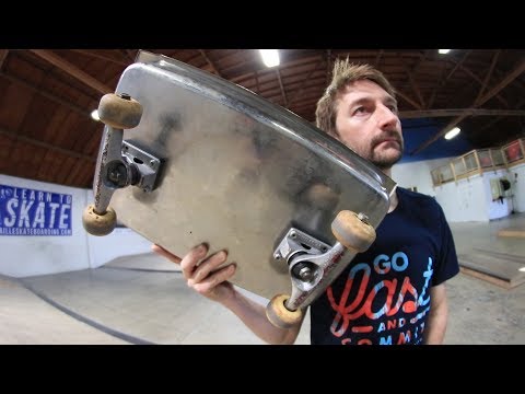 THE HOTEL PAN SKATEBOARD?!?! | YOU MAKE IT WE SKATE IT EP. 202