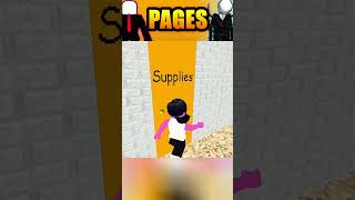 Slenderman But In Baldis Basics