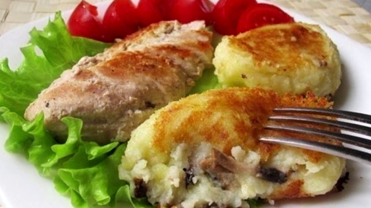 Картофельные Зразы С Грибами Рецепт С Фото