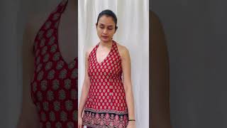 Corset Back Kurti