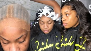 Frontal Sew-in | What lace? Let's create a scalp feat. Ericka J.